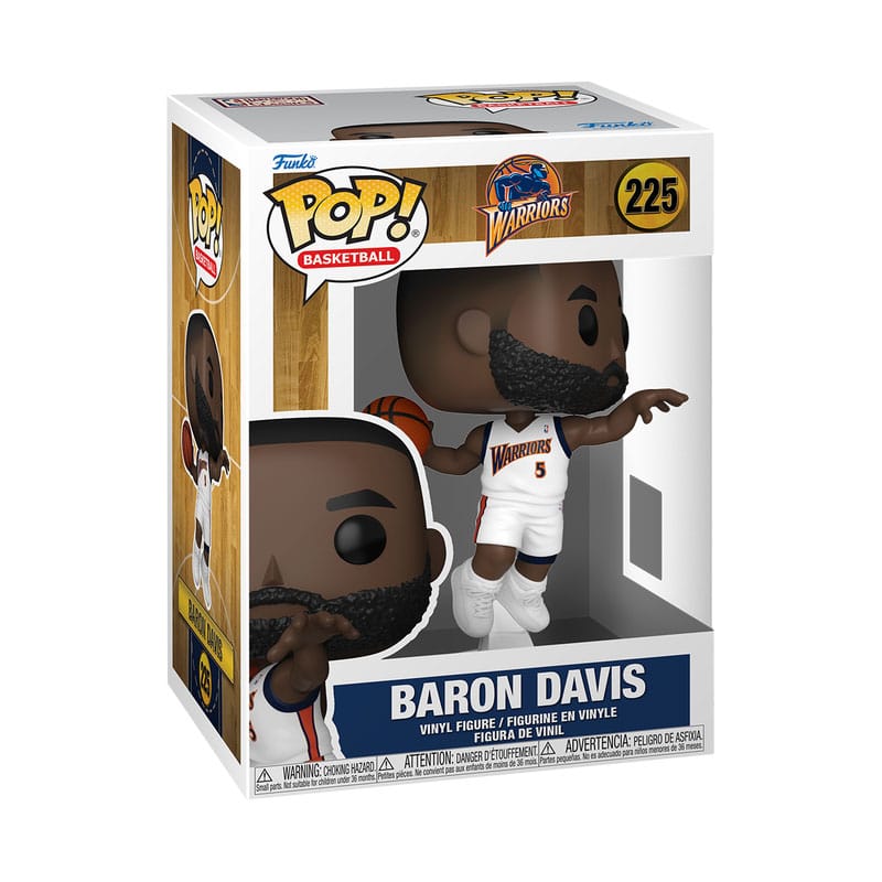Warriors: Pop! Basketball #225: Baron Davis: Vinyl Figure