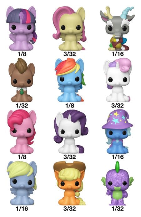 My Little Pony Bitty POP! Vinyl Figure Display Box Qty 32 PDQ 2,5 cm - Funko Pop! Figures