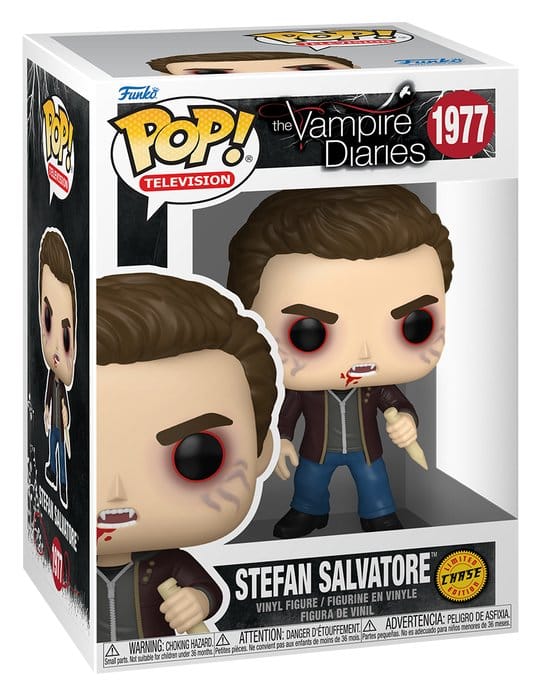 Vampire Diaries POP! Animation Vinyl Figures Stefan w/Chase Assortment (6)