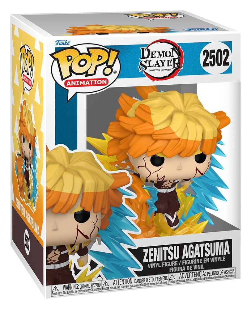 Demon Slayer: Kimetsu no Yaiba POP! Premium Vinyl Figure Zenitsu with Chase (Glow) Assortment Box Qty 3