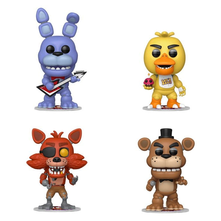 Five Nights at Freddy's POP! Vinyl Figures 4-Pack Black Friday Bundle
