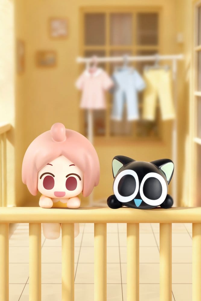 Luo Xiaohei Peekrin Series 1 Blind Box Mini Figures 2-Pack Display Box Qty 4 - Funism Mini Figures, Blind Boxes