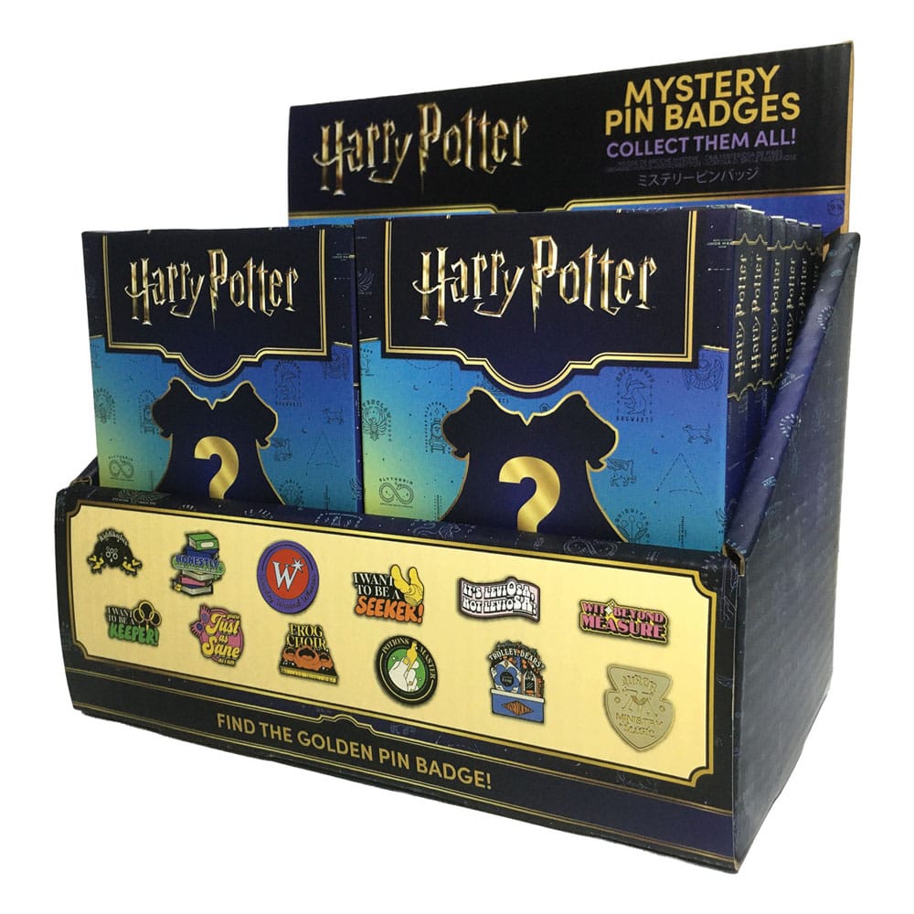 Harry Potter Pin Badge Mystery Pin Badge Display Box Qty 12