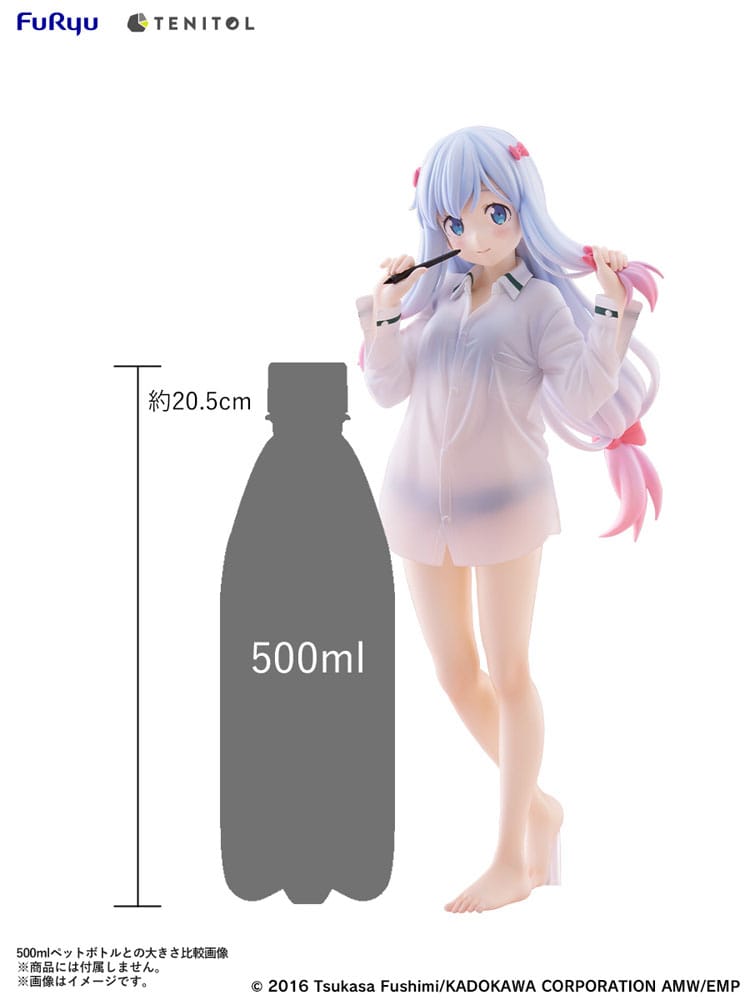 Eromanga Sensei Tenitol Tall PVC Statue Sagiri Izumi Shirts Ver. 30 cm - Furyu Statues