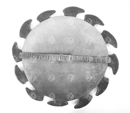 Doom The Dark Ages Pillow Shield Saw