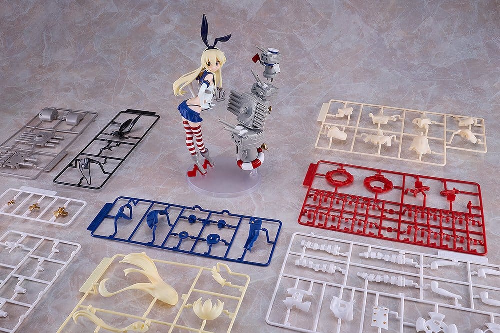 Kantai Collection -Kancolle- Plastic Model Kit Reincarnation Shimakaze 25 cm - Good Smile Company Models & Kits