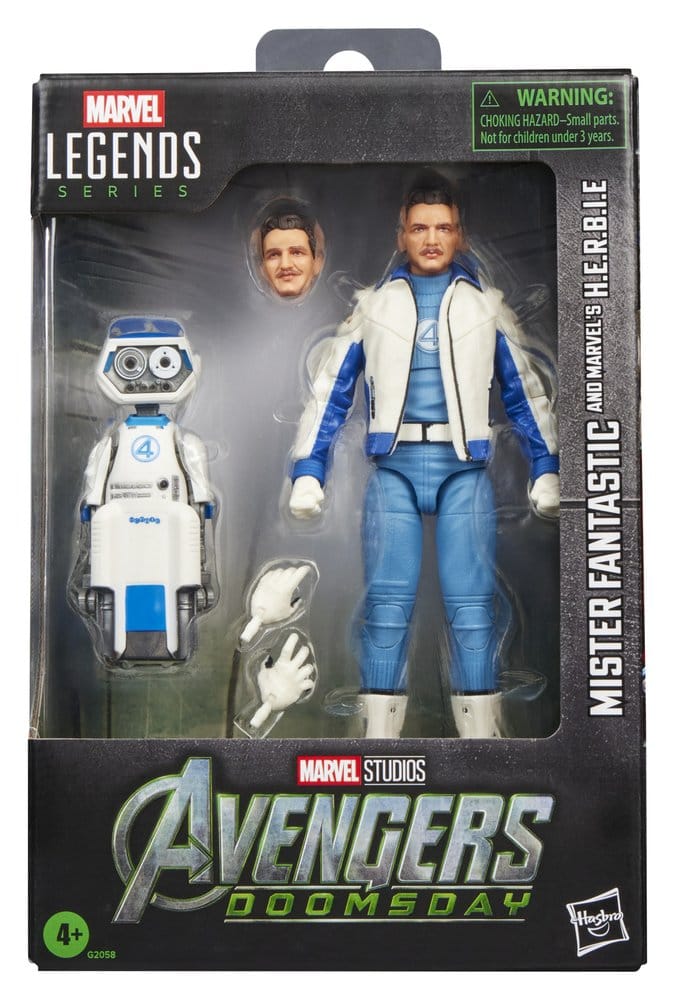 Avengers: Doomsday Marvel Legends Action Figure 2-Pack Mister Fantastic & Marvel's H.E.R.B.I.E.