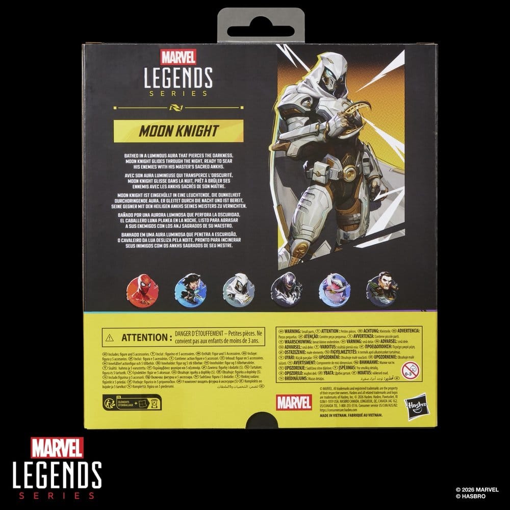 Marvel Rivals Marvel Legends Action Figure Moon Knight