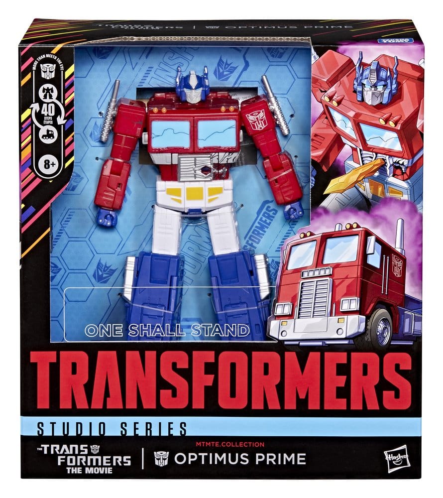 The Transformers: The Movie Studio Series Leader Class Action Figure MTMTE Collection: Optimus Prime