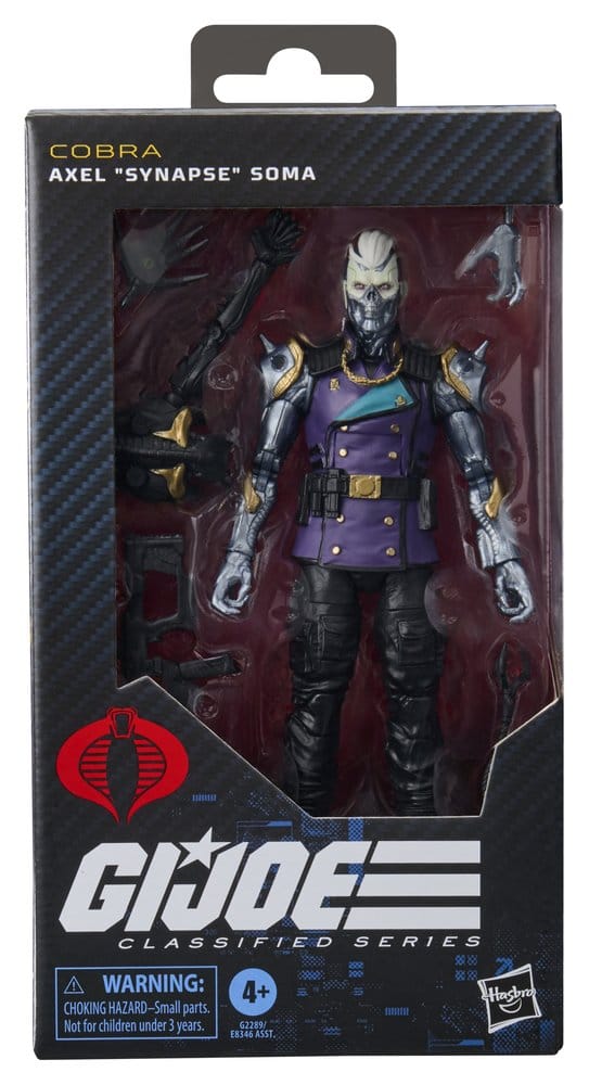 G.I. Joe Classified Series Action Figure #211 Axel "Synapse" Soma 15 cm - Hasbro Action Figures