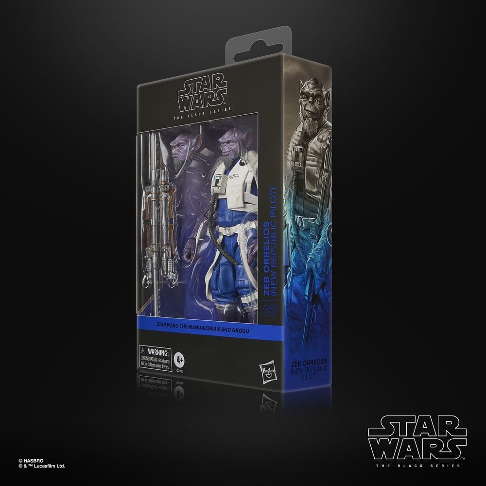 Star Wars: The Mandalorian & Grogu Black Series Action Figure Garazeb “Zeb” Orrelios 15 cm - Hasbro Action Figures