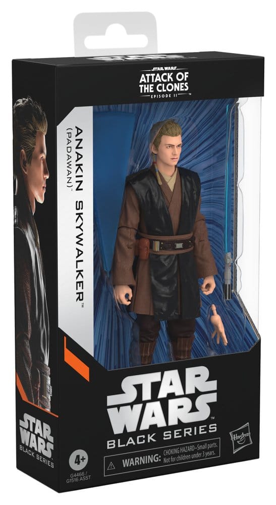Star Wars Episode II Black Series Action Figure Anakin Skywalker (Padawan)