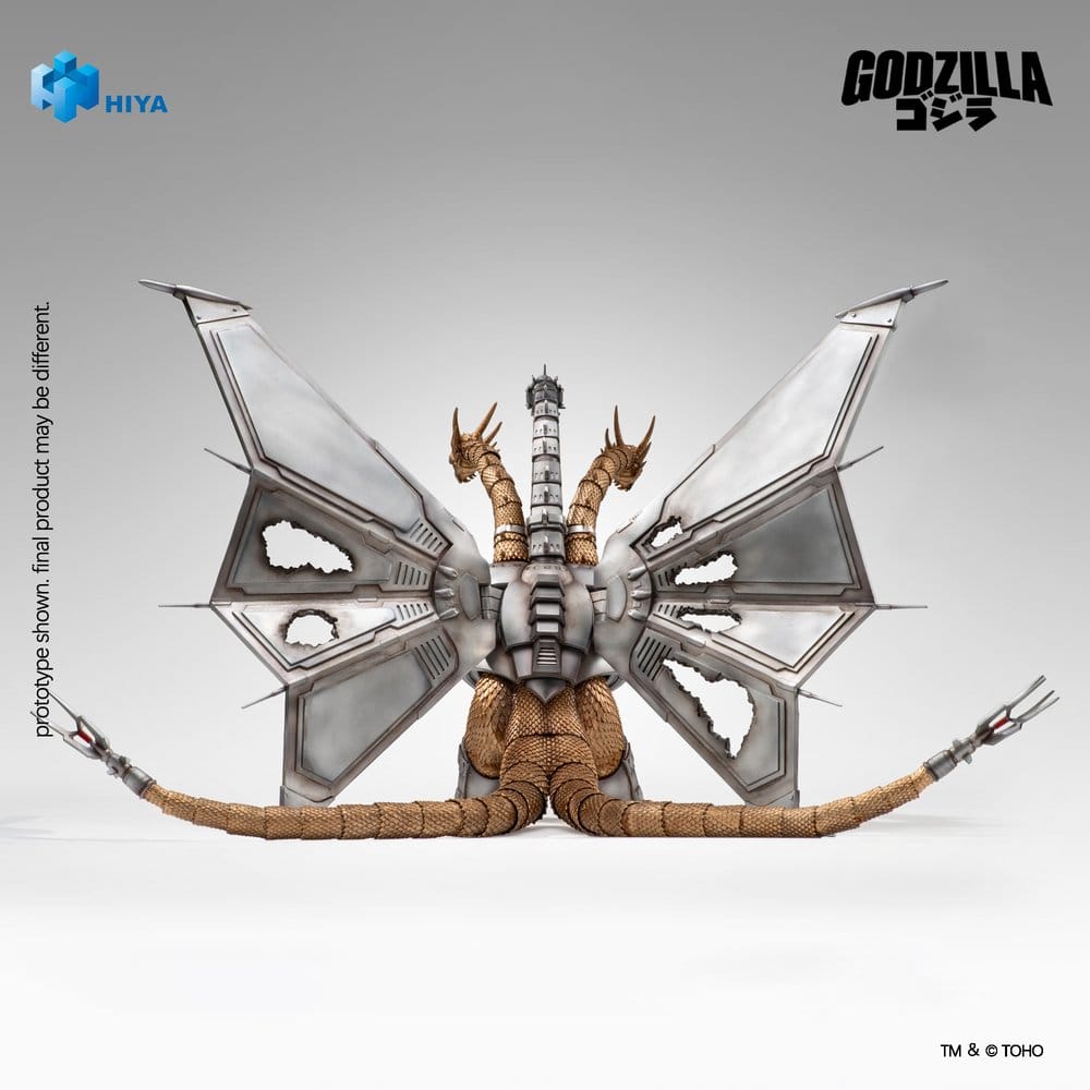 Godzilla vs. King Ghidorah Exquisite Basic Action Figure Battle Damaged Mecha King Ghidorah 33 cm - Hiya Toys Action Figures