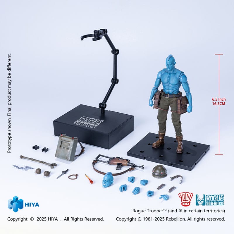 Rogue Trooper: Exquisite Super Series: Actionfigur: 1/12 Rogue Trooper