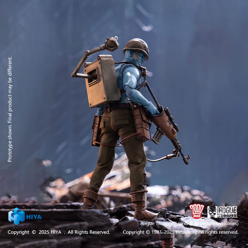 Rogue Trooper: Exquisite Super Series: Actionfigur: 1/12 Rogue Trooper