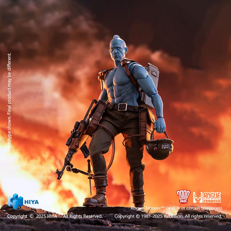 Rogue Trooper: Exquisite Super Series: Actionfigur: 1/12 Rogue Trooper