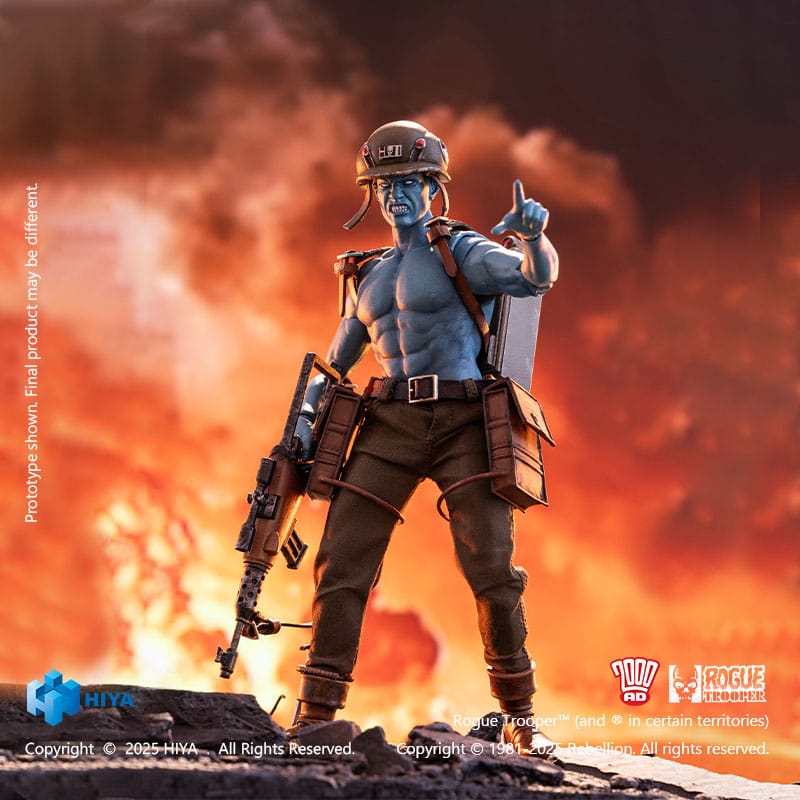 Rogue Trooper: Exquisite Super Series: Actionfigur: 1/12 Rogue Trooper