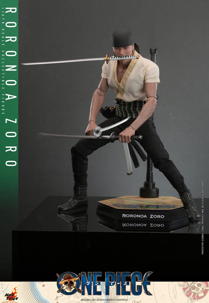 One Piece (Netflix): Roronoa Zoro: 1/6 Scale Action Figure - Hot Toys Action figures