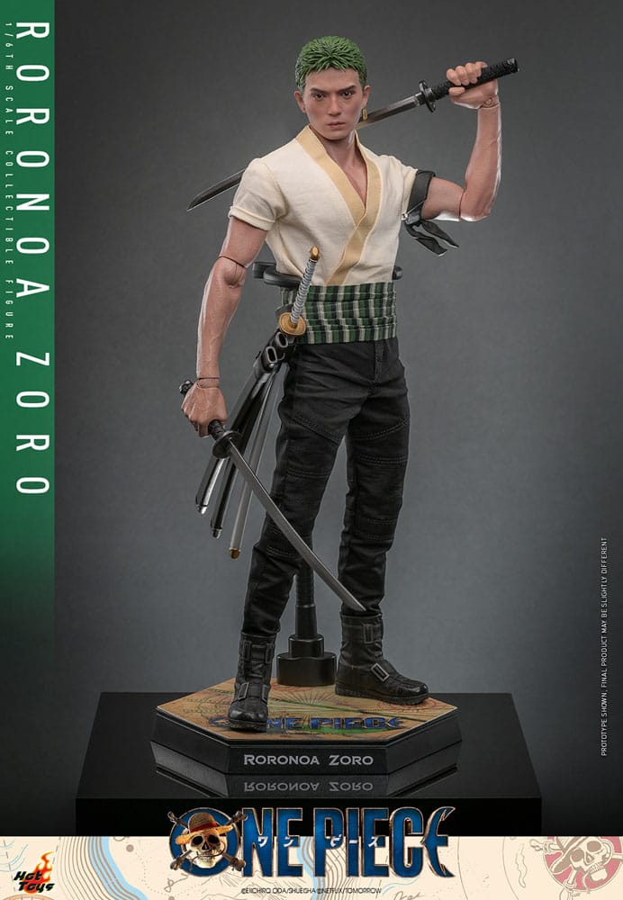 One Piece (Netflix): Roronoa Zoro: 1/6 Scale Action Figure - Hot Toys Action figures