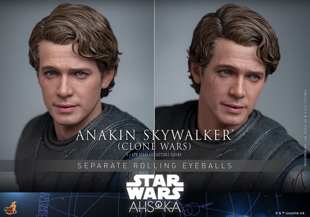 Star Wars: The Clone Wars Action Figure 1/6 Anakin Skywalker 31 cm - Hot Toys Action Figures