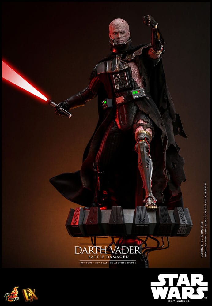 Star Wars: Darth Vader (Battle Damaged): 1/6 Scale Action Figure