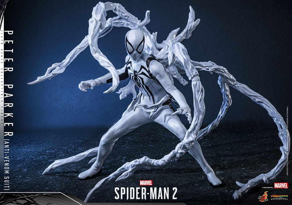 Spider-Man 2: Peter Parker (Anti-Venom Suit): 1/6 Scale Action Figure