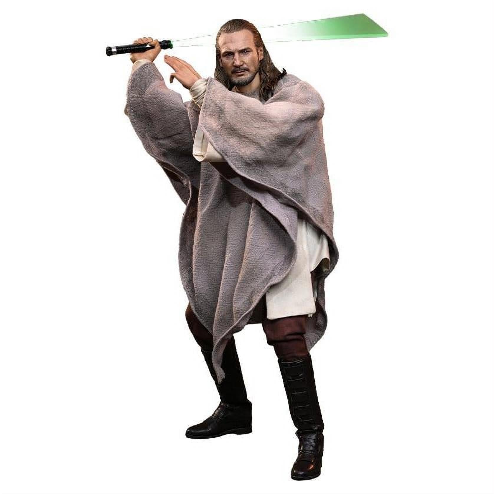 Hot Toys Star Wars Movie Masterpiece Action Figure 1/6 Qui-Gon