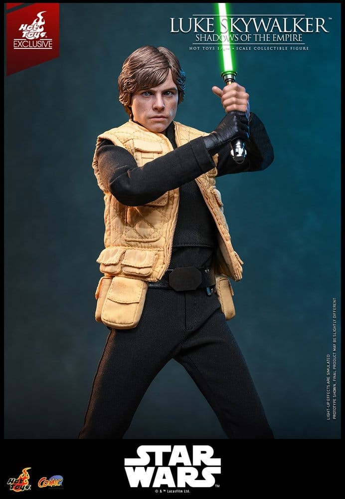 Star Wars Comic Masterpiece Action Figure 1/6 Luke Skywalker (Shadows Of The Empire) (Hot Toys Exclusive) - Hot Toys Action Figures