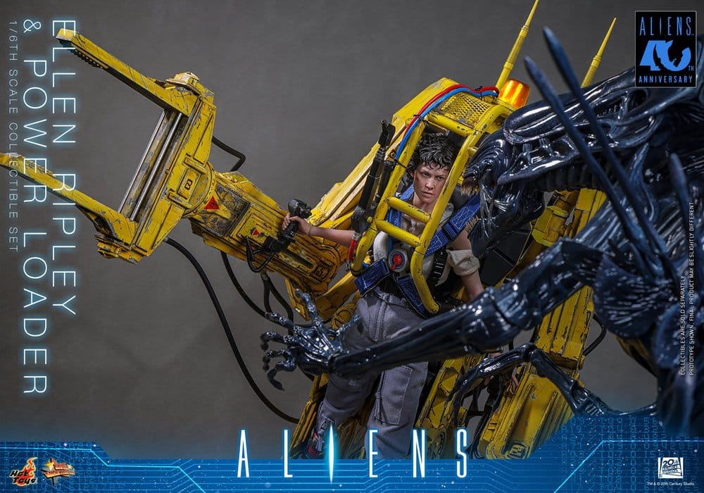 Alien Movie Masterpiece Figure Set 1/6 Ellen Ripley and Power Loader