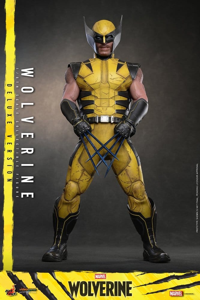 Marvel Video Game Masterpiece Action Figure 1/6 Wolverine (Deluxe Version)