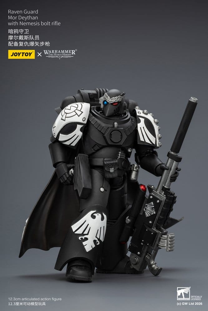 Warhammer 40,000 Action Figure Raven Guard Mor Deythan 12 cm - Joy Toy (CN) Action Figures