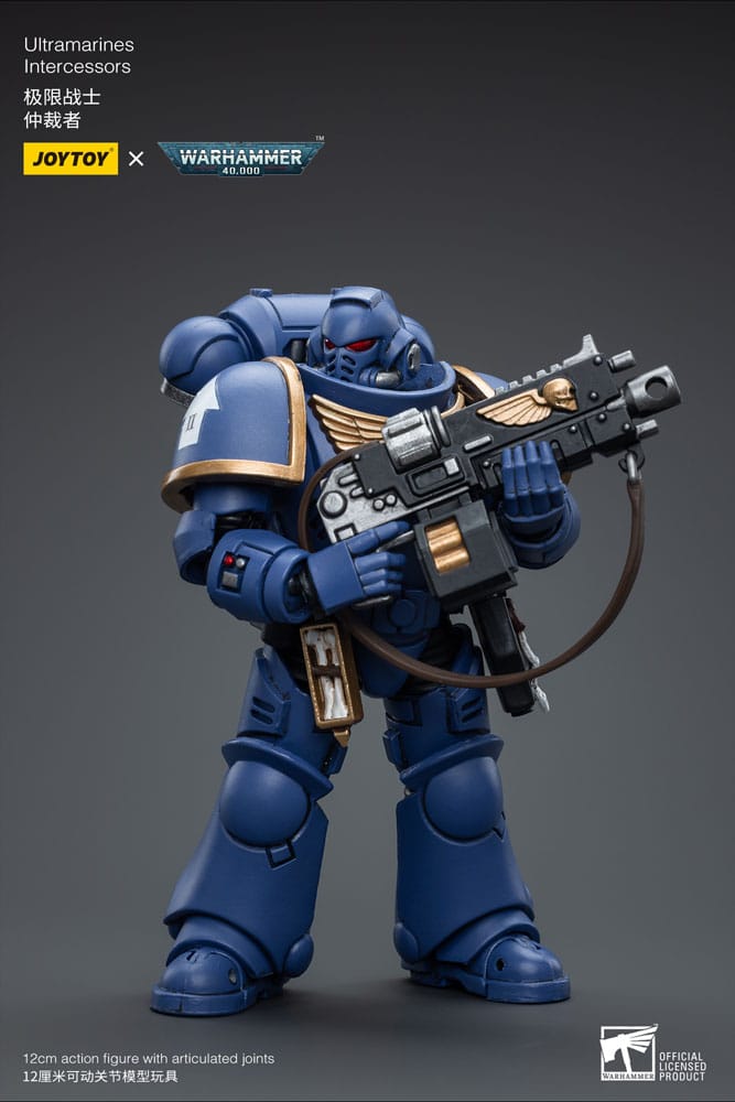 Warhammer 40k Action Figure 1/18 Ultramarines Intercessors 12 cm - Joy Toy Action Figures