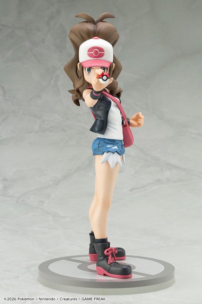 Pokémon PVC Figure 1/8 Hilda with Tepig Artfx J 21 cm - Kotobukiya Statues