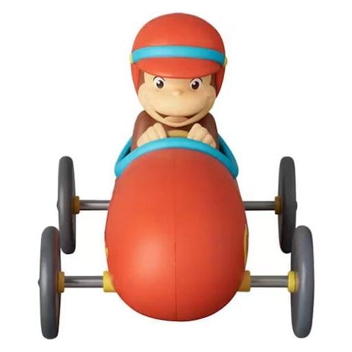 Curious George UDF Mini Figure w/Cart 6 cm - Medicom Mini Figures