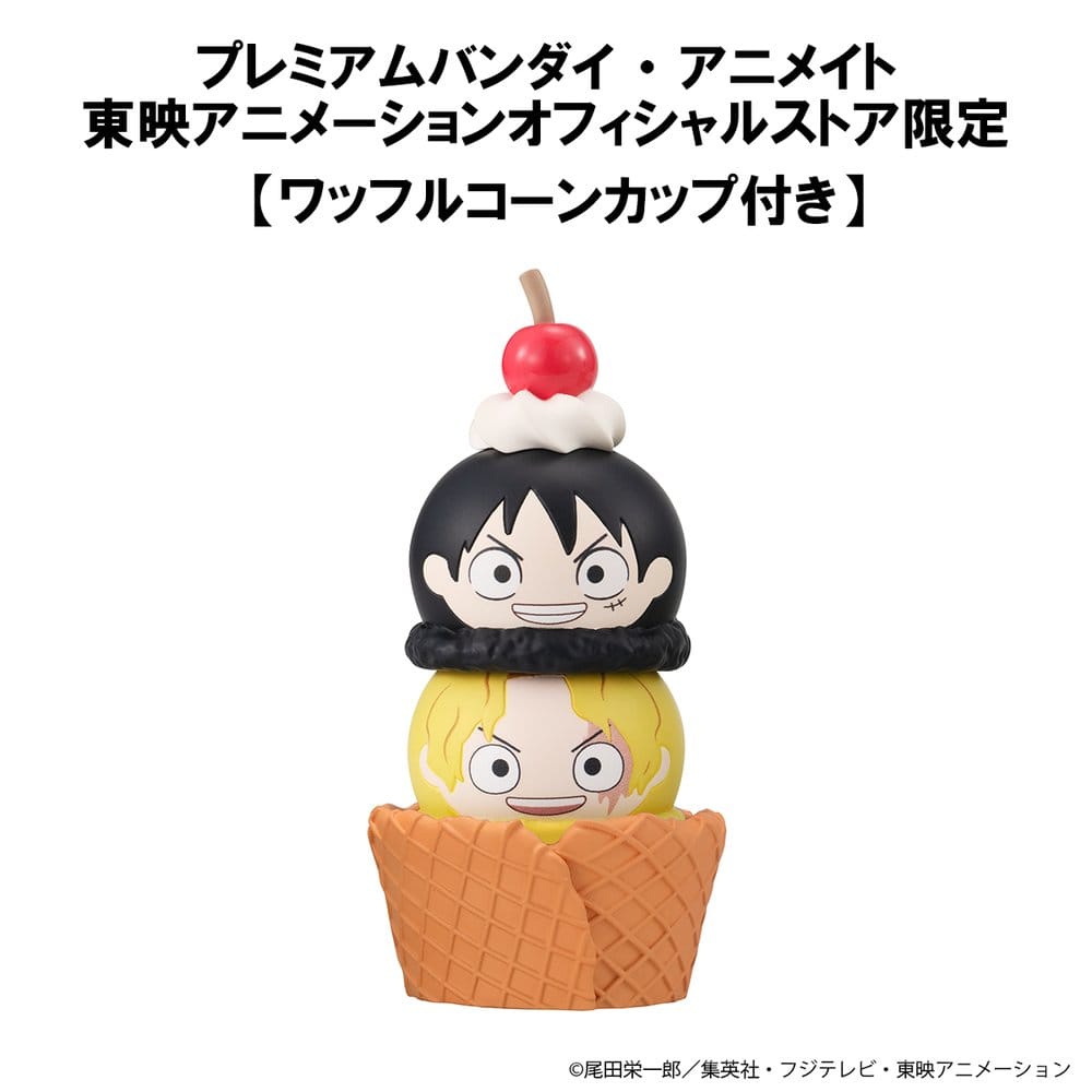 One Piece Tsumichen Stack up & Change Trading Figure 6-Pack 8 cm (with gift) - Megahouse Mini Figures, Blind Boxes