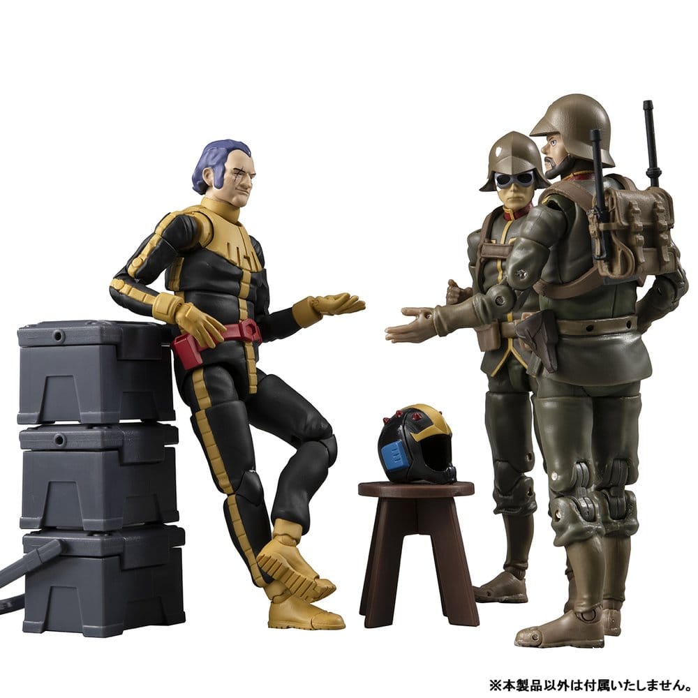 Mobile Suit Gundam G.M.G. Collection 15 Action Figure Principality of Zeon Black Tri-Stars Mash Normal Suit Ver. - Megahouse Action Figures