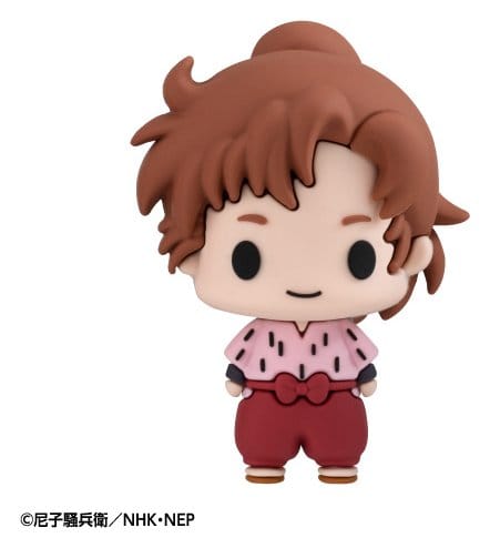 Nintama Rantaro Chokorin Collection Minifigures 5 cm Vol.2 Blind Box Display Box Qty 6 (Repeat) - Megahouse Mini Figures, Blind Boxes