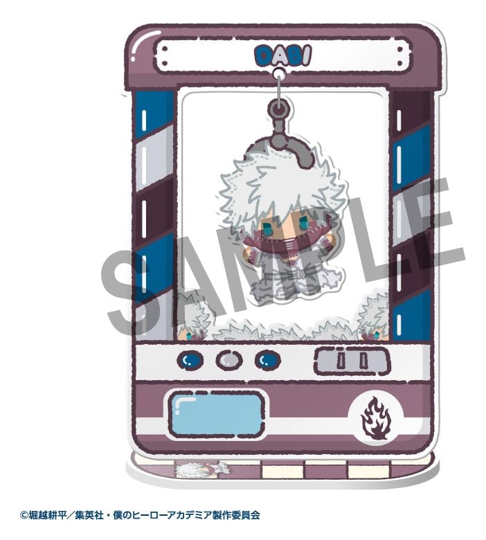 My Hero Academia Chara Catcher Acrylic Figures Vol.2 Blind Box Display Box Qty 8 (Repeat) - Megahouse Mini Figures, Blind Boxes