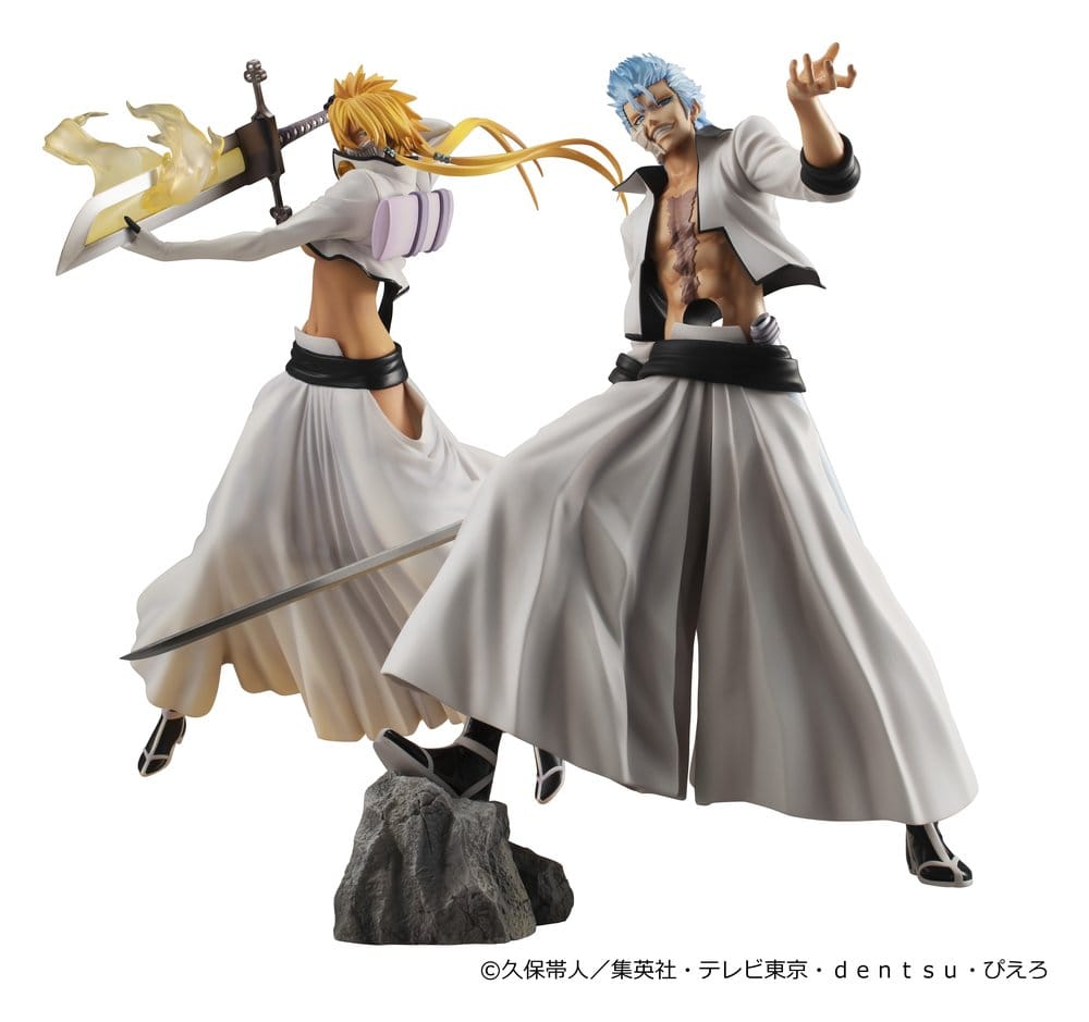 Bleach G.E.M. Series PVC Figure Grimmjow Jaegerjaquez 25 cm (Repeat) - Megahouse Statues