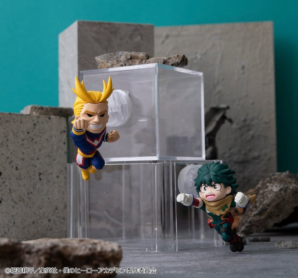 My Hero Academia Tobimas Mini Figures Blind Box Display (6)