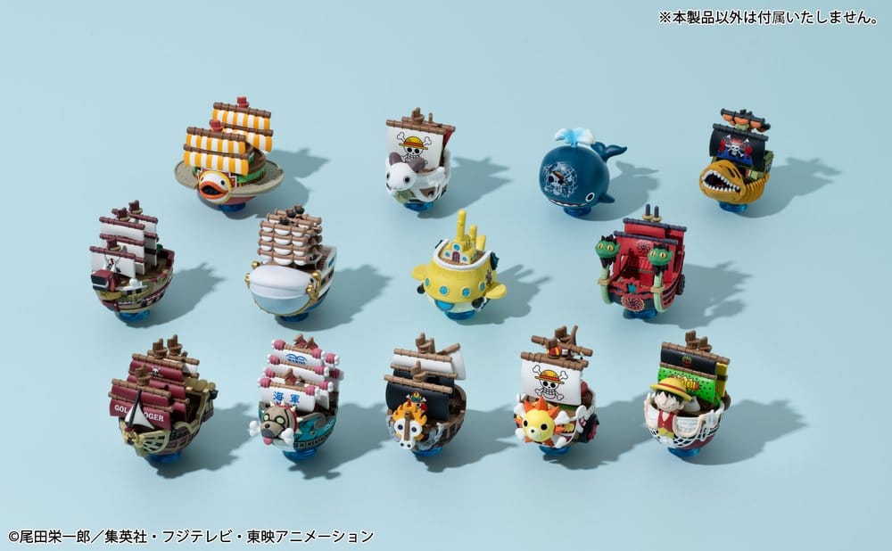 One Piece YuraColle Series Mini Figures 6-Pack Grand Line Collection Set Vol.3 6 cm - Megahouse Mini Figures