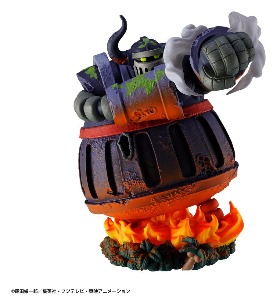 One Piece Petitrama series LOGBOX RE BIRTH Ver. Egghead 02 Mini Figures 8 cm Blind Box Display Box Qty 4 - Megahouse Mini Figures, Blind Boxes