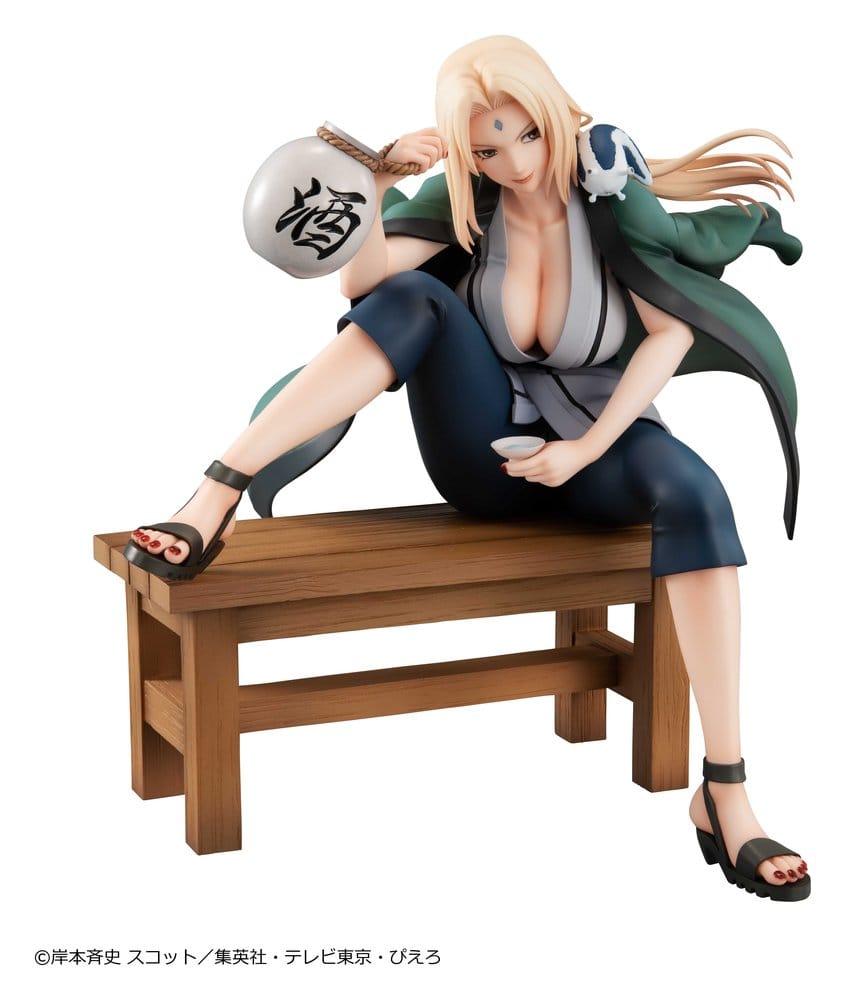 Naruto Shippuden Naruto Gals PVC Figure Tsunade Ver.2 16 cm (Repeat) - Megahouse Statues