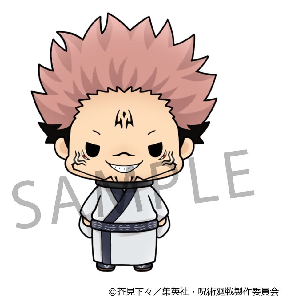 Jujutsu Kaisen Chokorin Collection Mini Figures Blind Box Display (6)