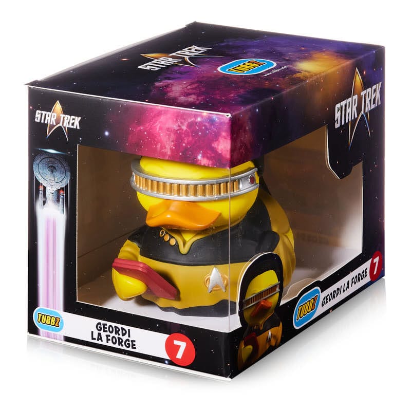 Star Trek Tubbz PVC Figure Geordi La Forge Boxed Edition - Numskull Mini-figures