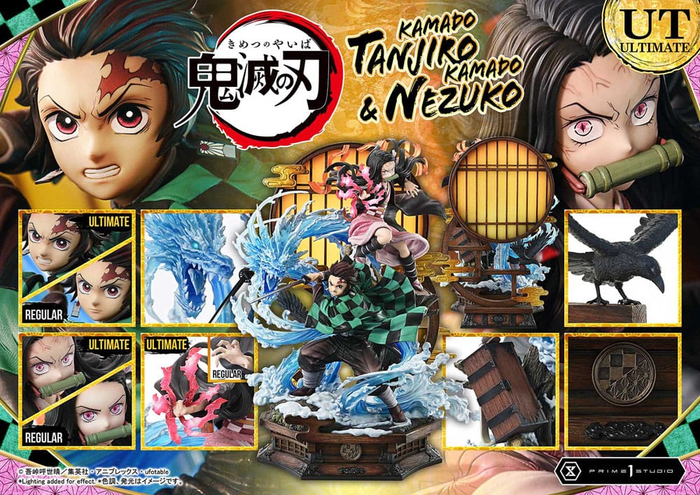 Demon Slayer: Kimetsu no Yaiba Concept Masterline Series Statue 1/6 Nezuko & Tanjiro Ultimate Ver. 56 cm
