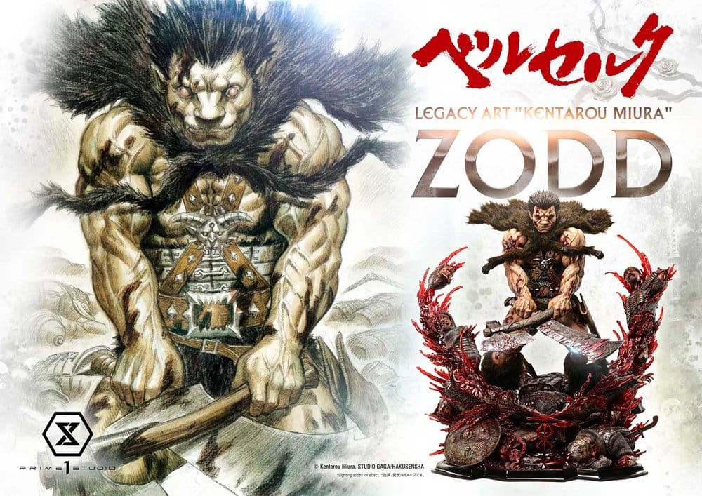 Berserk Legacy Art "Kentarou Miura" Statue 1/4 Zodd DX Bonus Version 88 cm - Prime 1 Studio Statues