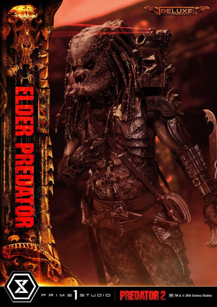 Predator 2 (Film) Museum Masterline Statue 1/3 Elder Predator DX Bonus Version