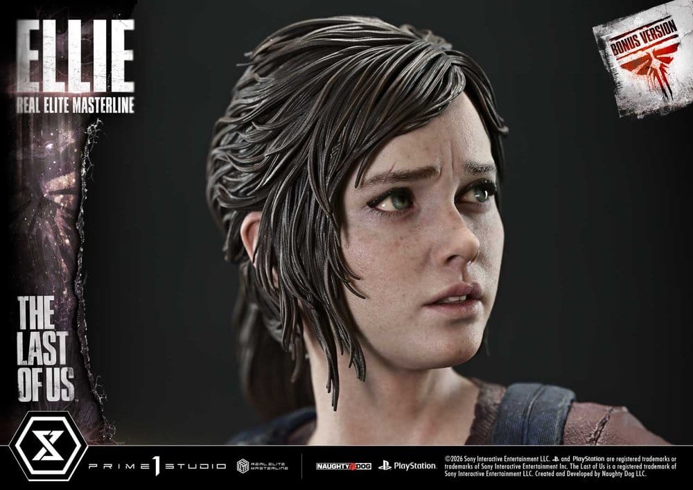 The Last of Us (Part I) Real Elite Masterline Statue 1/4 Ellie Bonus Version 46 cm - Prime 1 Studio Statues