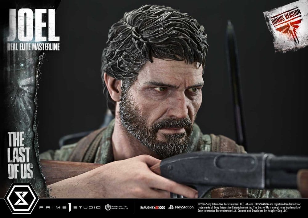 The Last of Us (Part I) Real Elite Masterline Statue 1/4 Joel Bonus Version 52 cm - Prime 1 Studio Statues